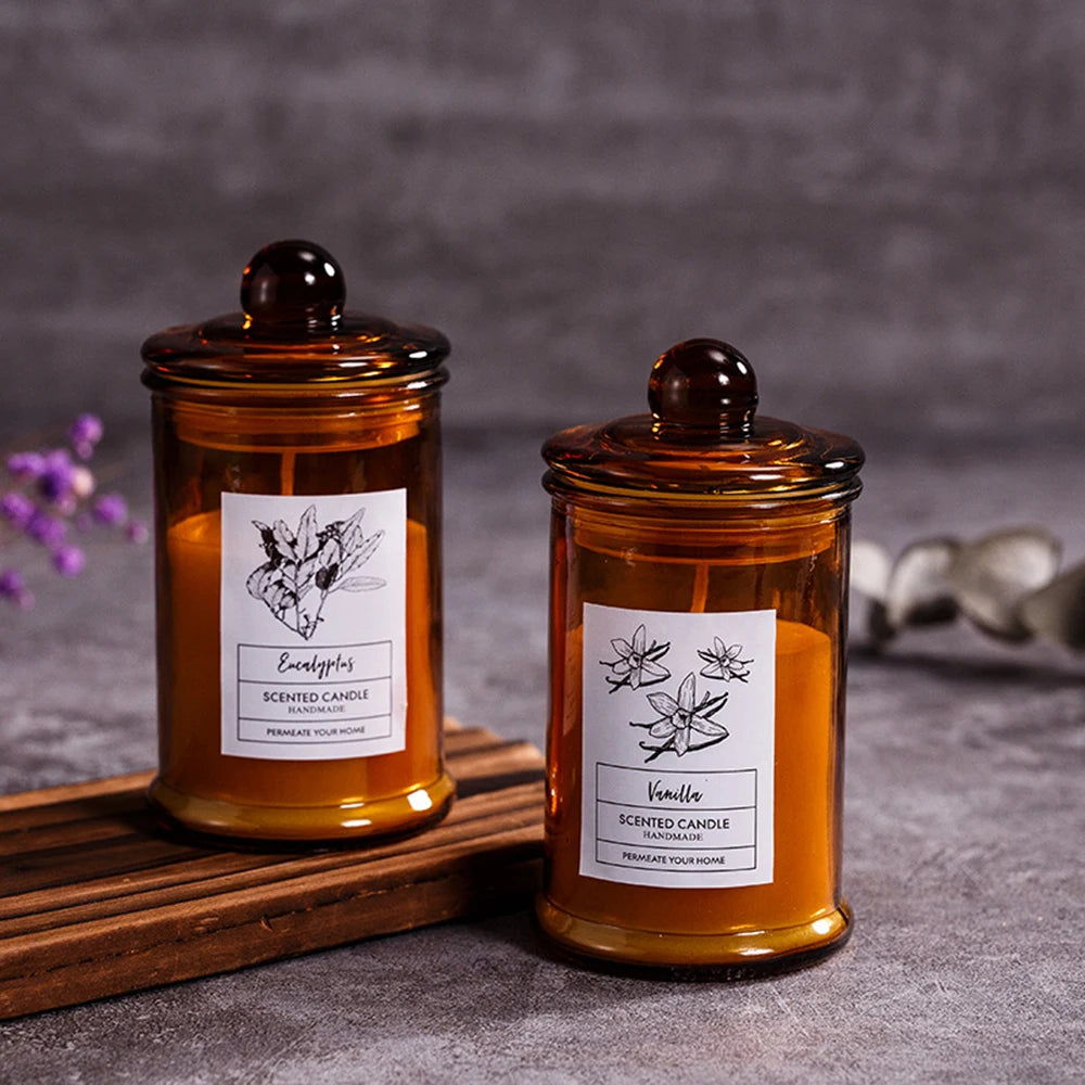 Small Tea Jar Luxury Aromatherapy Soy Candle