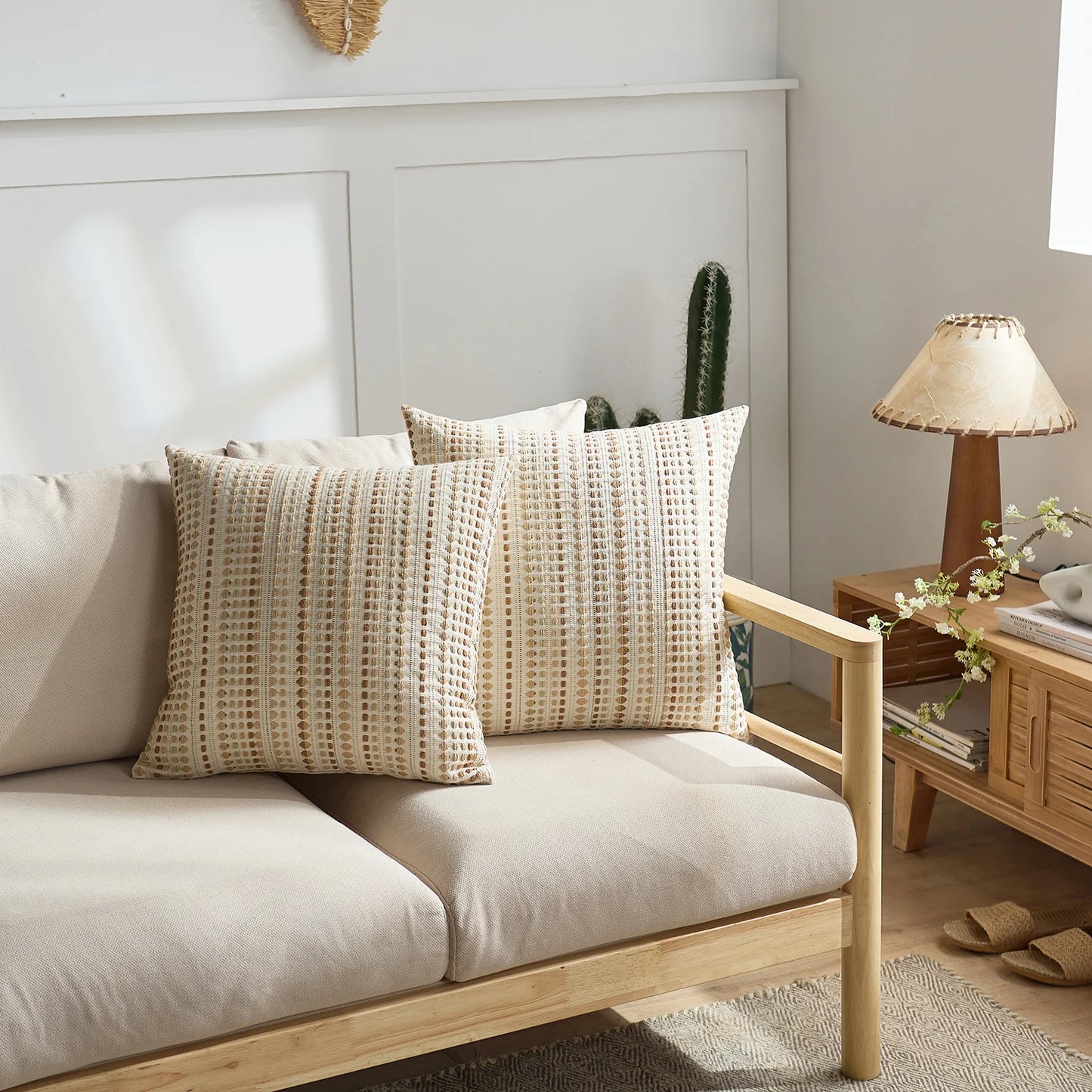 Modern Nordic Polka Dot Cushion Cover