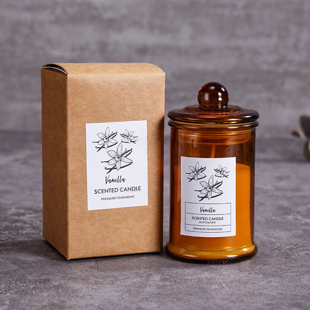 Small Tea Jar Luxury Aromatherapy Soy Candle