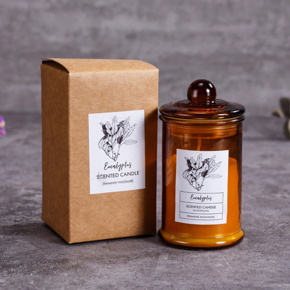 Small Tea Jar Luxury Aromatherapy Soy Candle