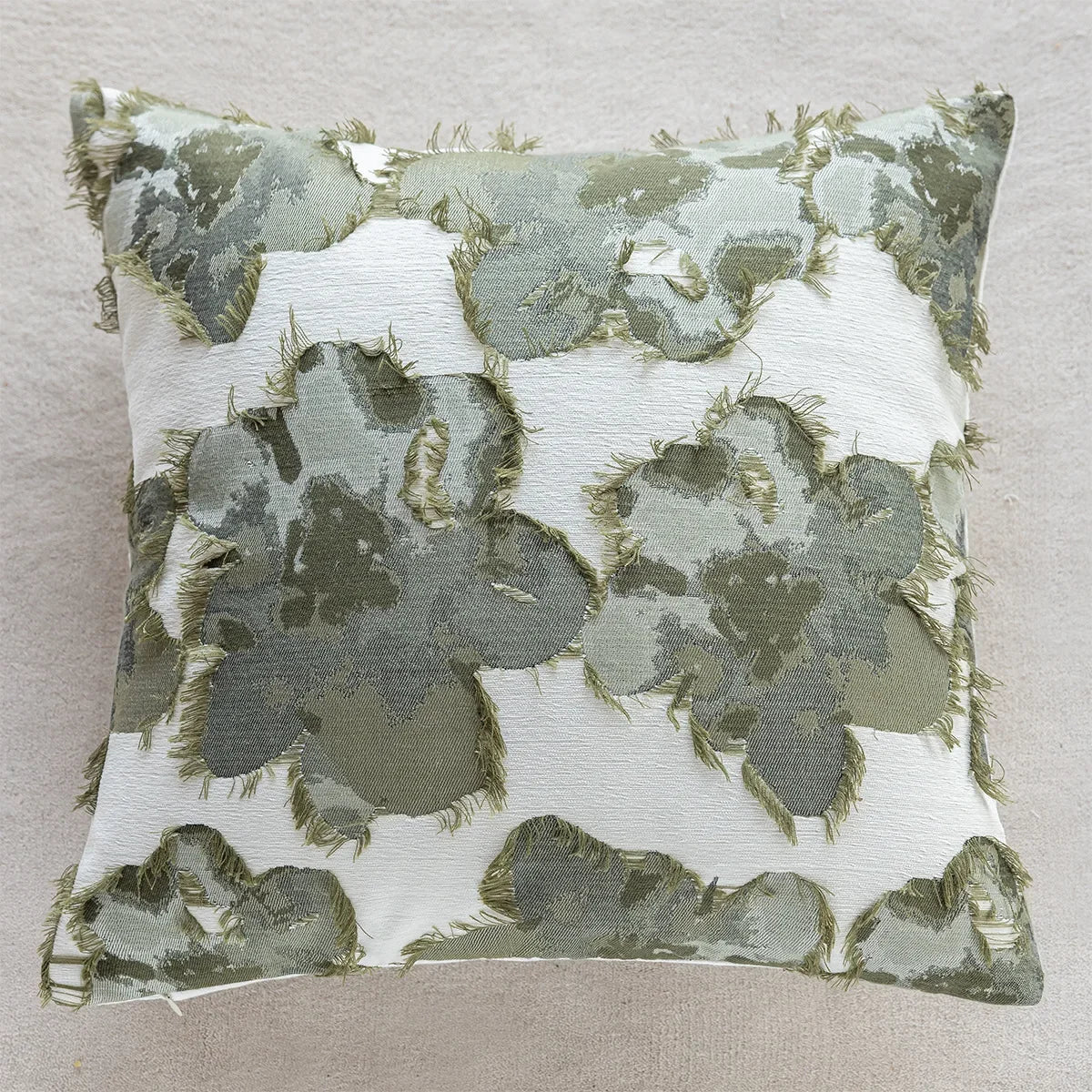 Verdant Tones Collection - Textured Green Cushion Covers