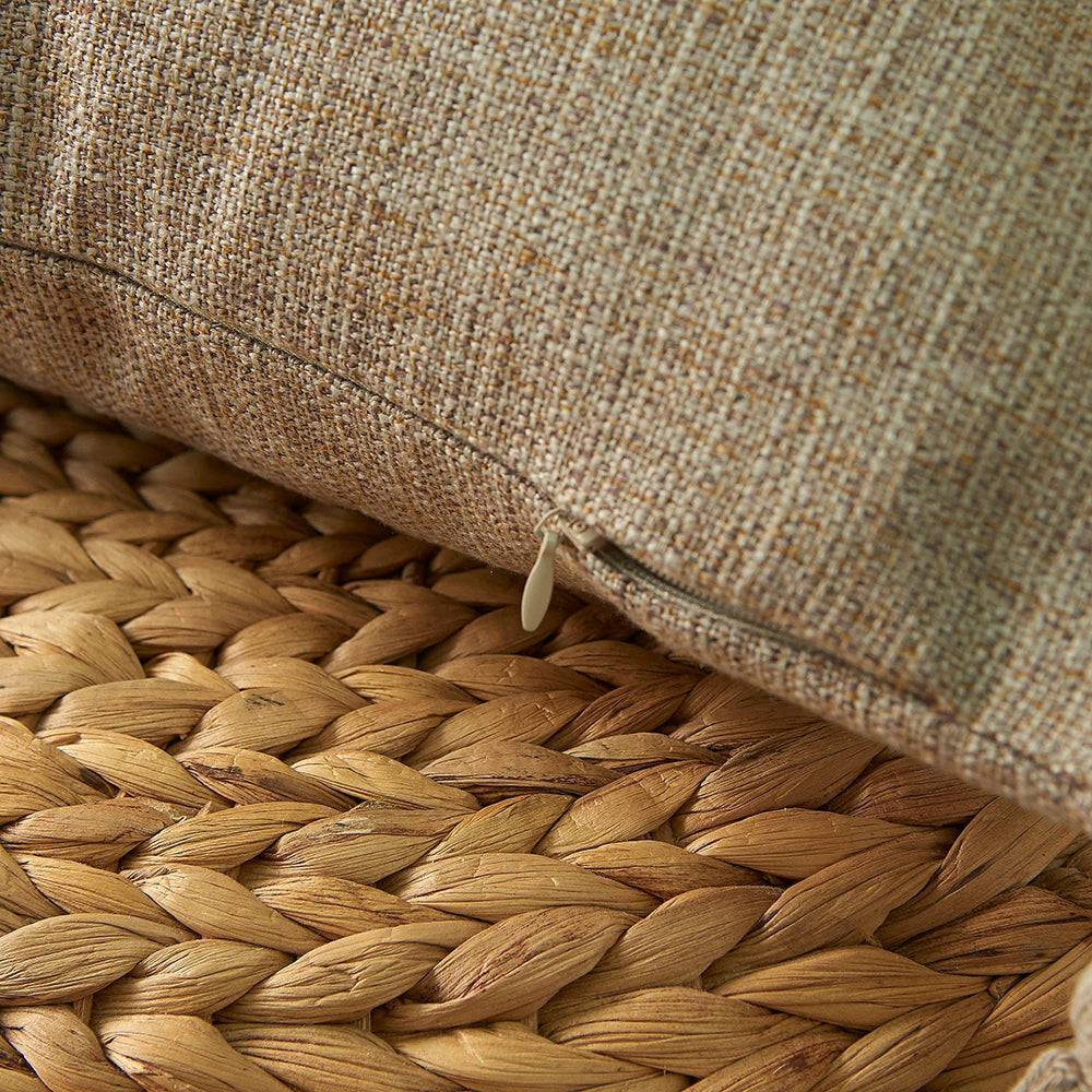 Japanese-Style Decorative Cushion Cover for Sofa, Bed & Living Room
