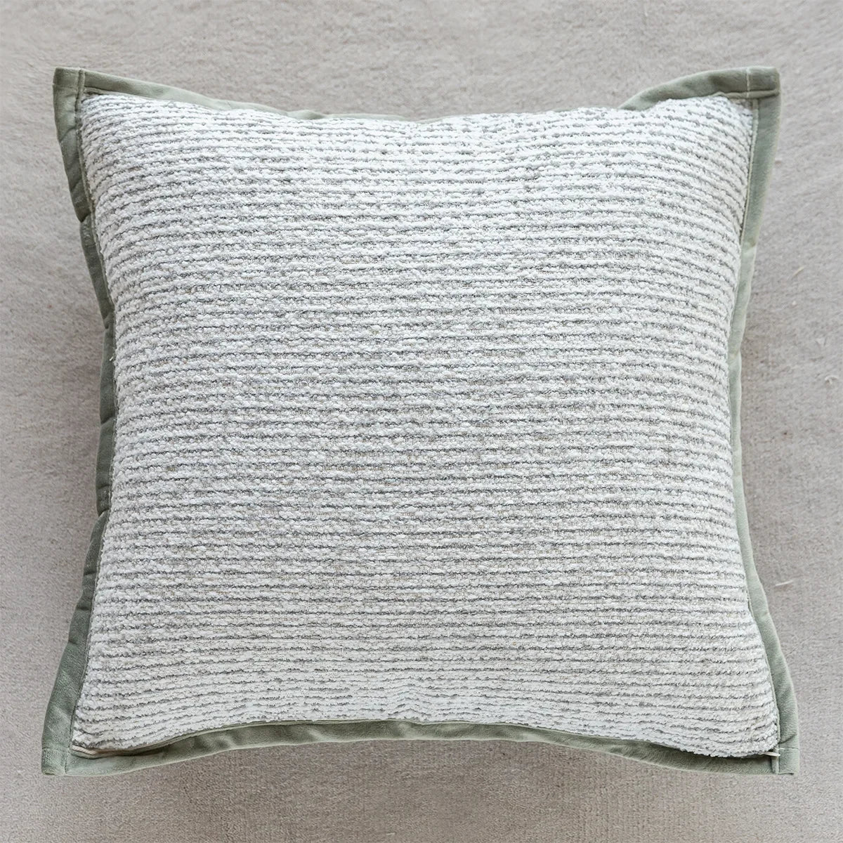 Verdant Tones Collection - Textured Green Cushion Covers