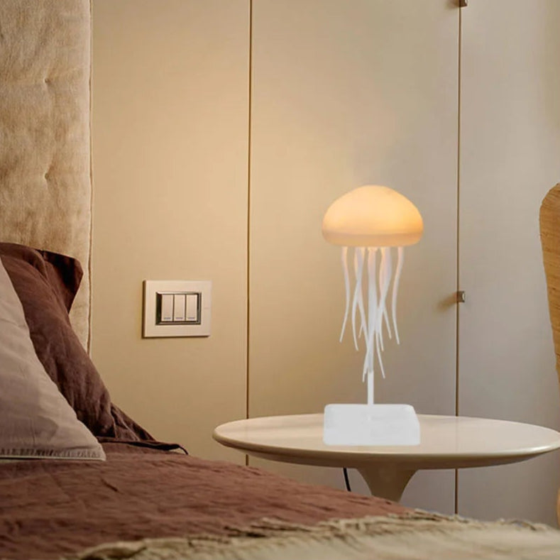 Jellyfish Atmosphere Lamp – Full-Color Gradient Light with USB Charging and Rotating Tentacles
