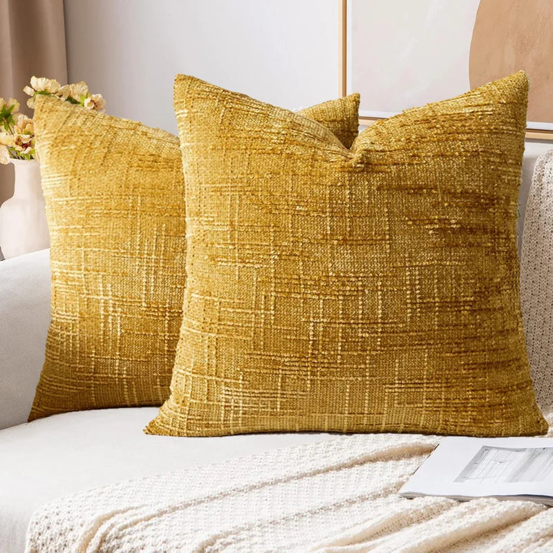 Bamboo Loop Collection – Textured Chenille & Boucle Cushion Covers