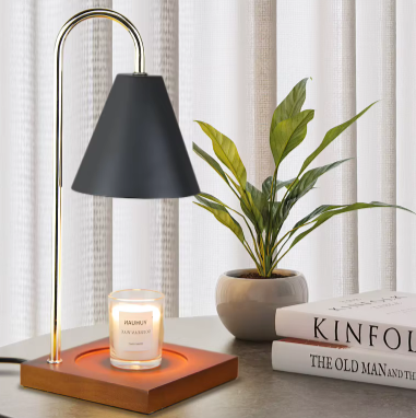 Minimalist Candle Warmer Lamp | Flameless Candle Melter for Cozy Home Decor