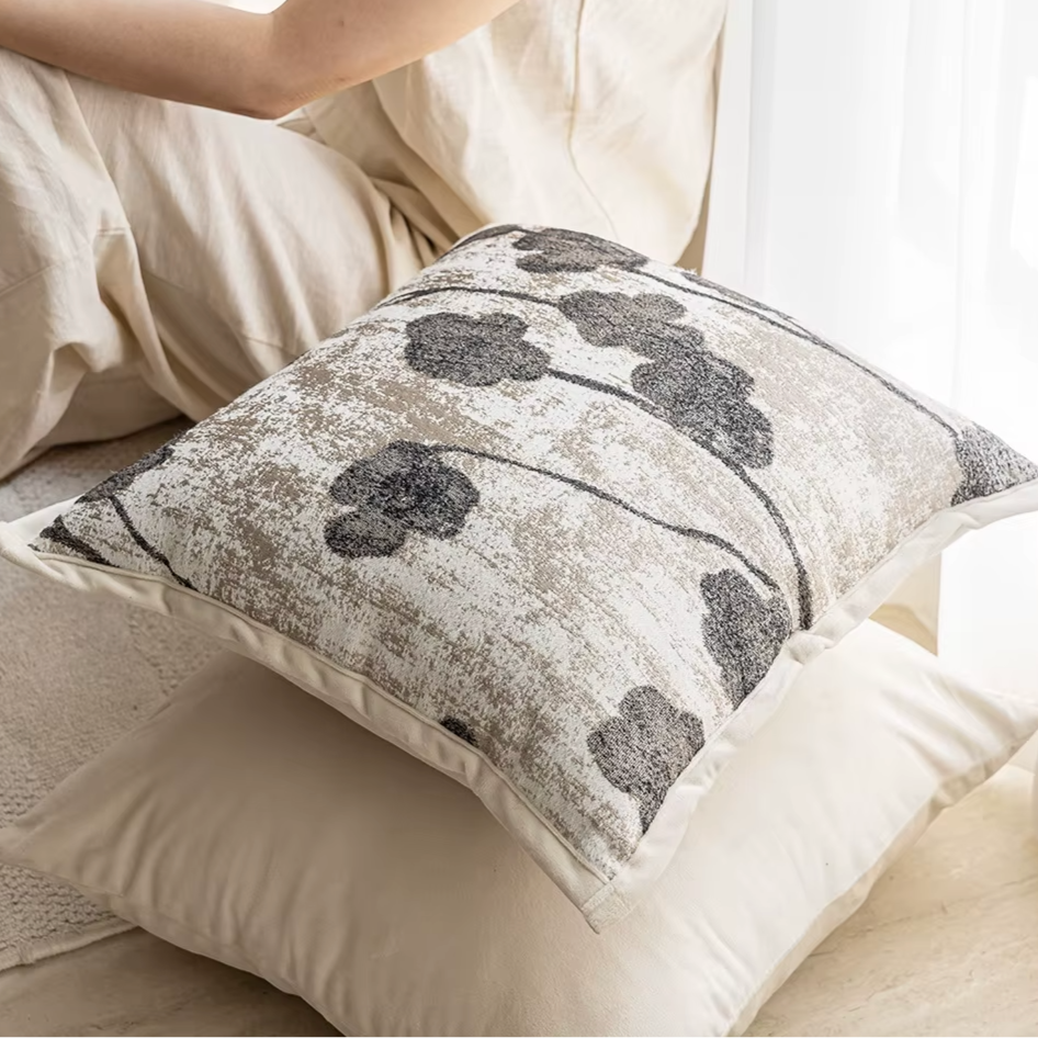 Nature Weave Collection – Chenille Jacquard Cushion Covers