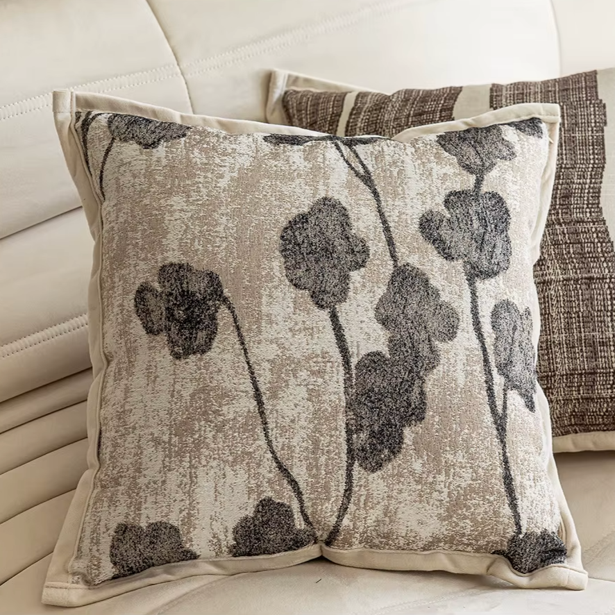Nature Weave Collection – Chenille Jacquard Cushion Covers