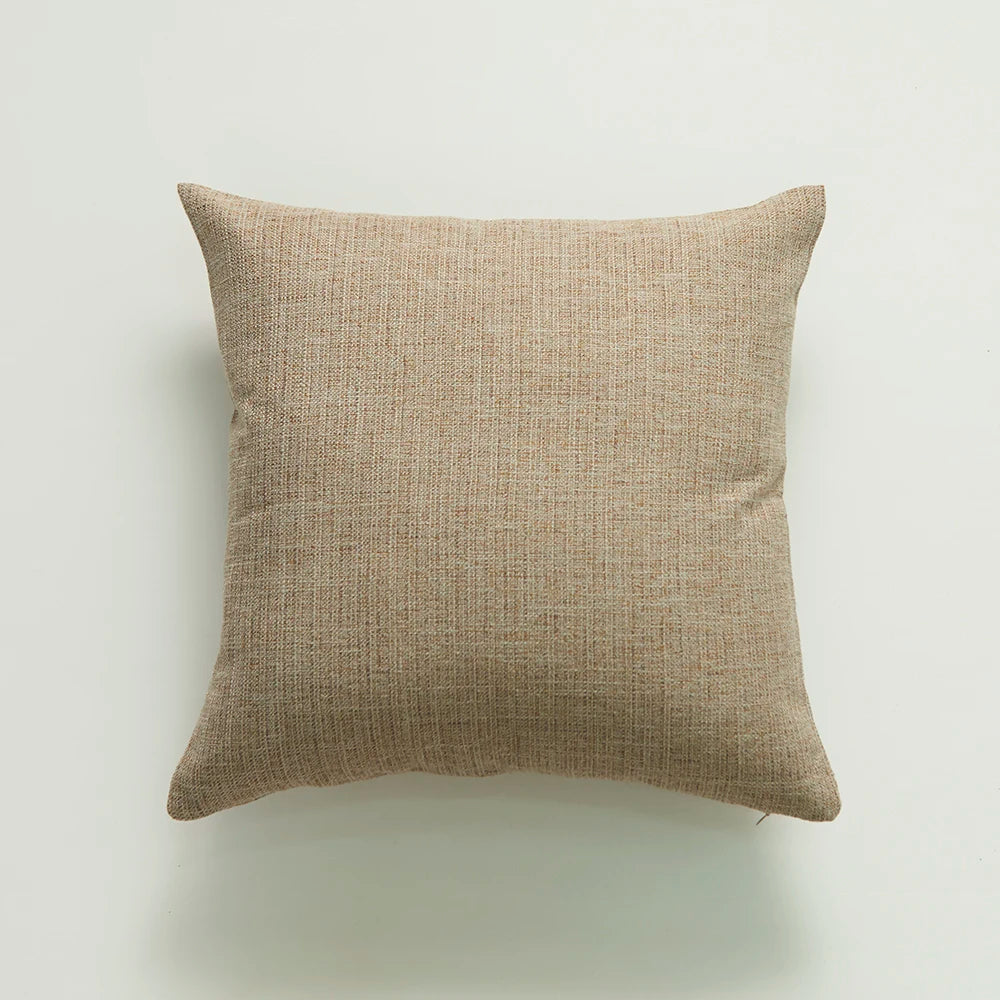 Japanese-Style Decorative Cushion Cover for Sofa, Bed & Living Room