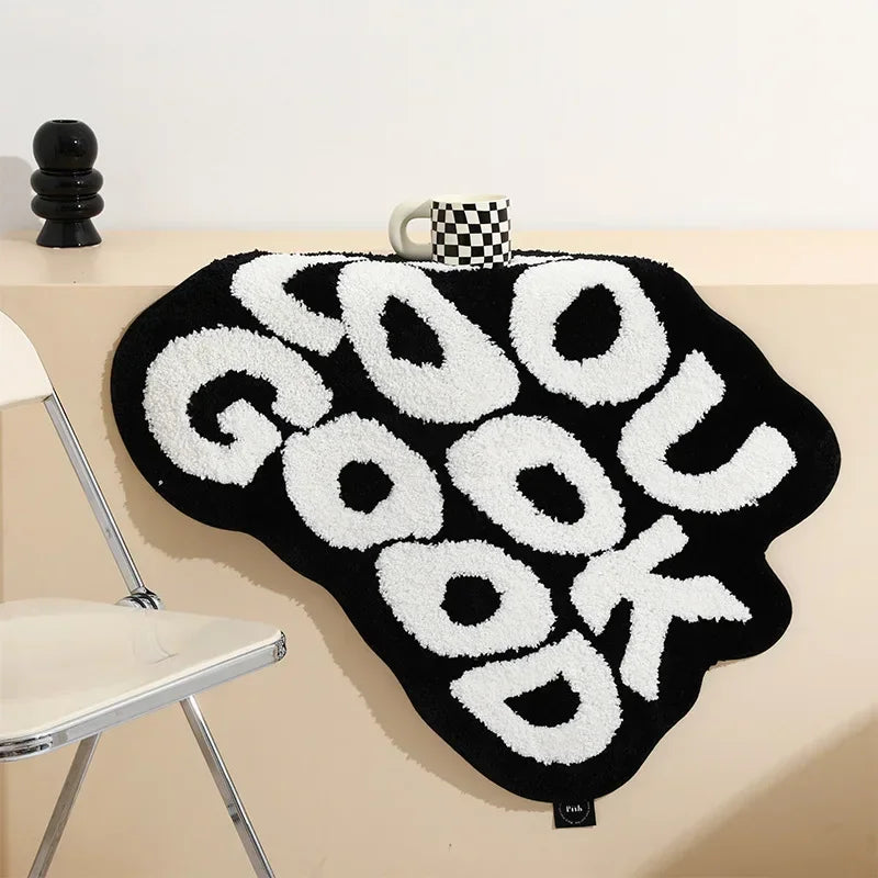 Soft Microfiber Bath Mat | Trendy Rug for Bedroom & Bathroom