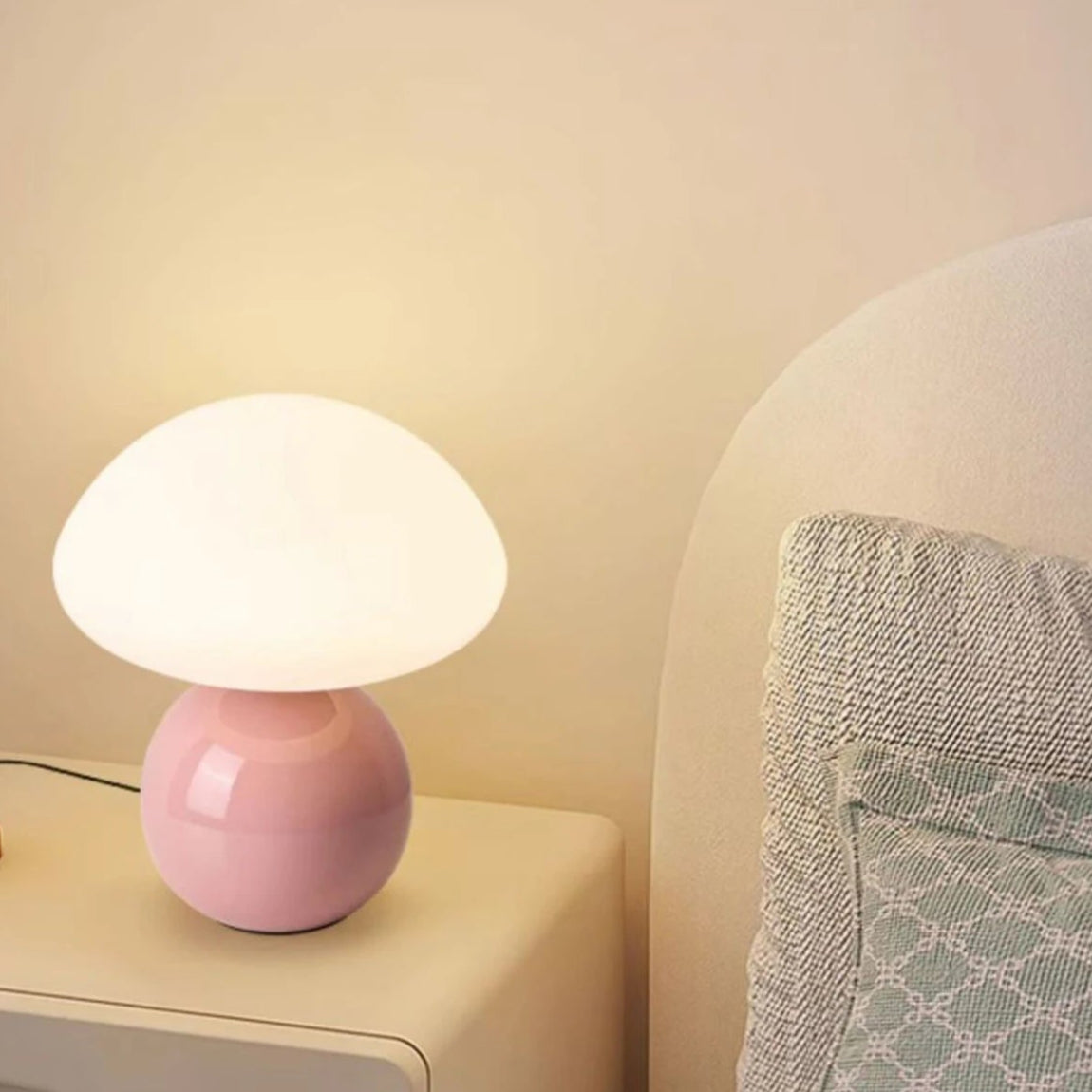 Stratolite Moon LED Bedside Lamp | Minimalist Nightstand Light