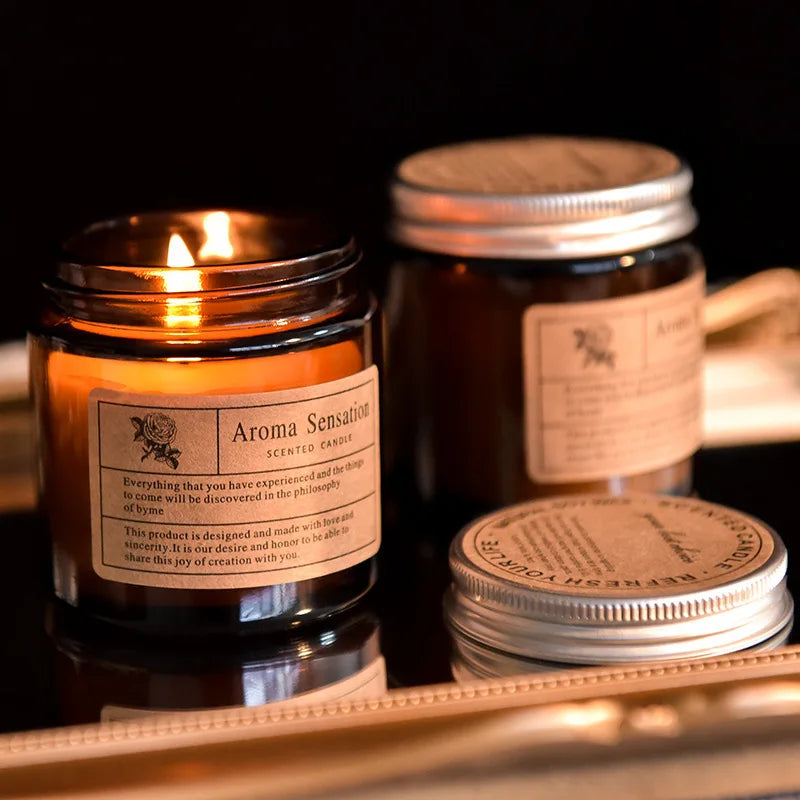 Scented Aromatherapy Soy Candles for Home & Events