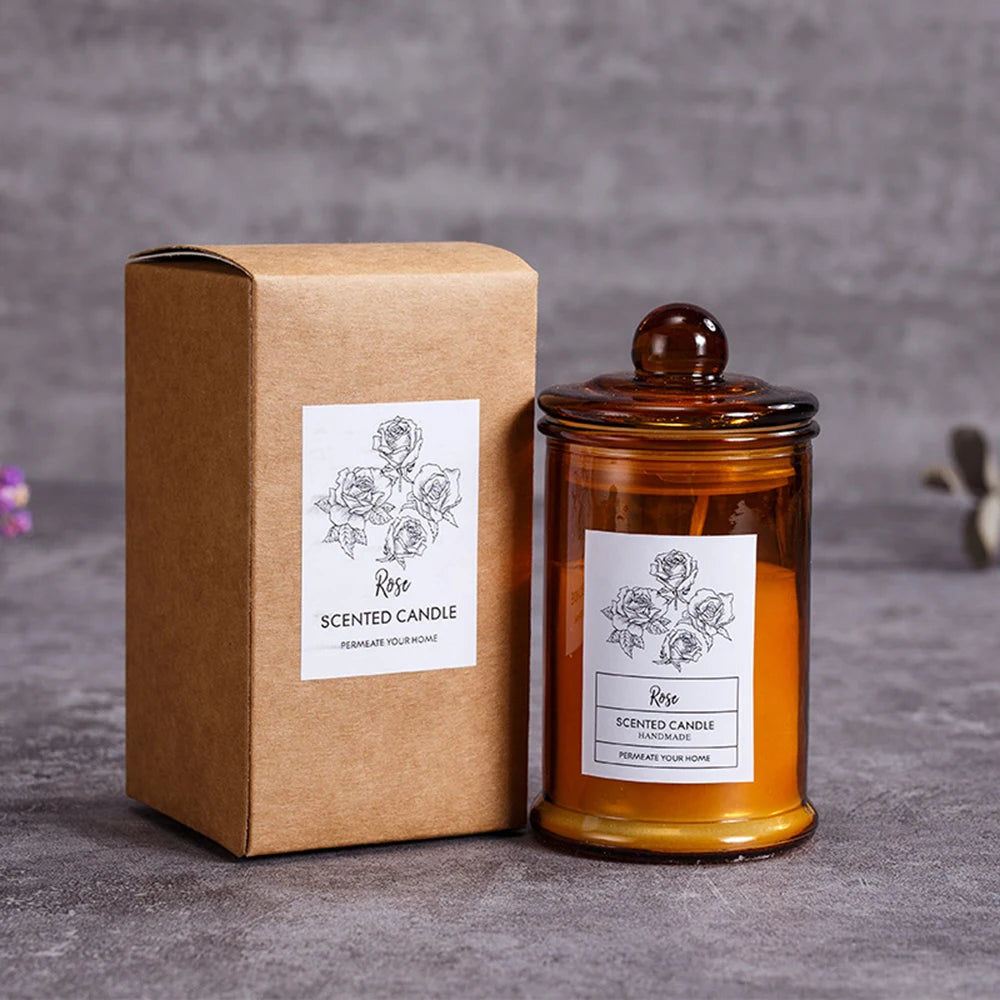 Small Tea Jar Luxury Aromatherapy Soy Candle