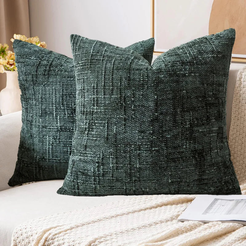 Bamboo Loop Collection – Textured Chenille & Boucle Cushion Covers