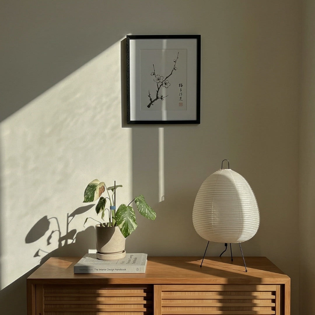 Hikari Lantern – Japanese Style Rice Paper Table Lamp