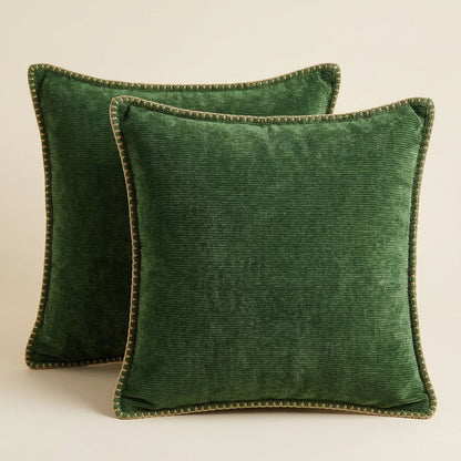 Chenille Throw Pillow Cover for Living Room, Sofa, and Bed