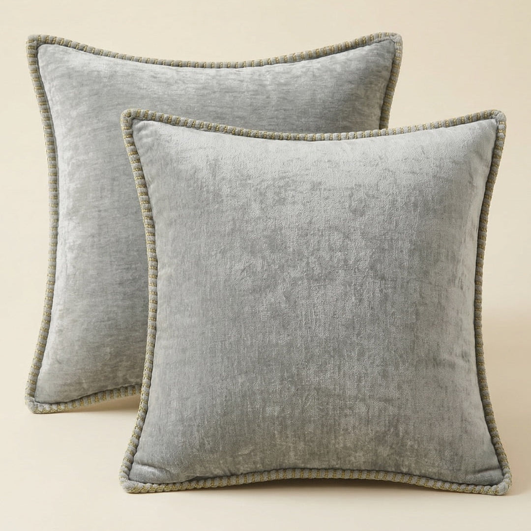 Chenille Throw Pillow Cover for Living Room, Sofa, and Bed