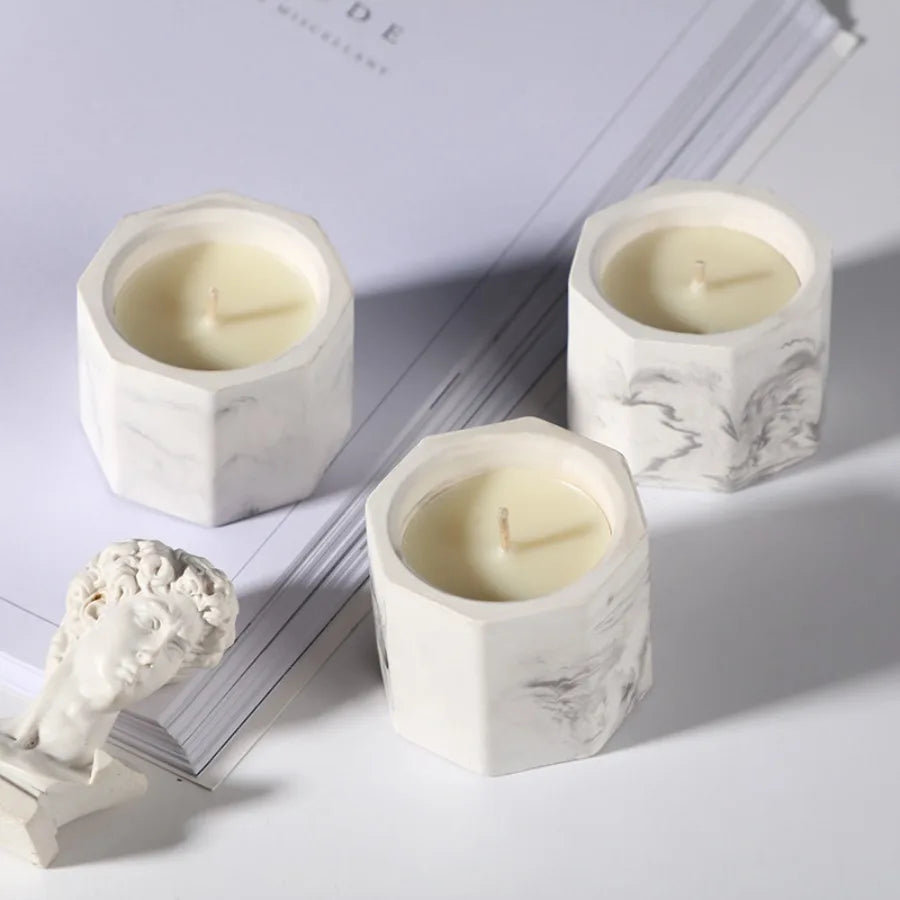 Marble Aesthetic Soy Wax Candle