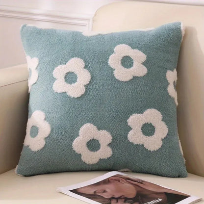 Floral Luxury Pillow Cover | Decorative Cushion for Sofa, Bed, & Living Room