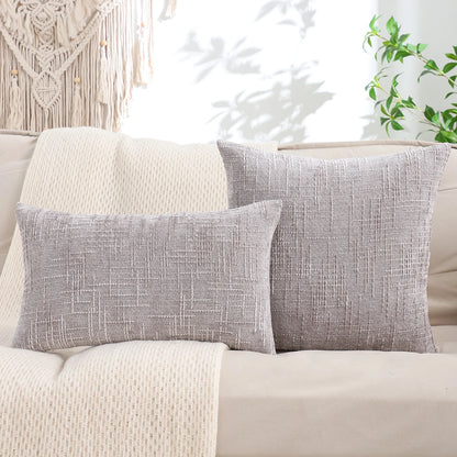 Sandstone Weave Throw Cushion Cover