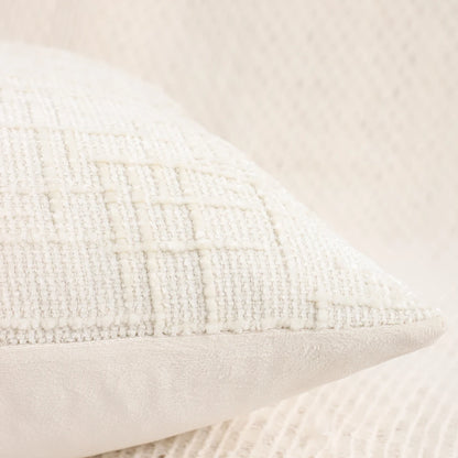 Sandstone Weave Throw Cushion Cover