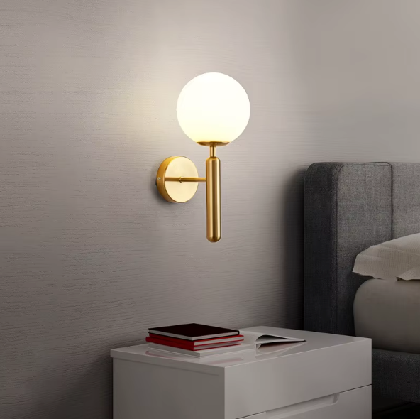 Modern Indoor Wall Light – Sleek Bedroom Bedside Lamp for Living Room and Home Decor