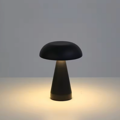 Danish Mushroom – Rechargeable Touch Table Lamp (Dimmable, Portable)