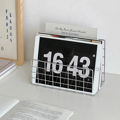 Minimalist Iron Desktop Storage Rack